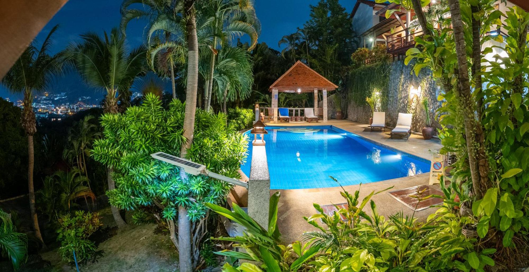 Baiyok Villa Seaview And Edge Pool Patong Exterior photo